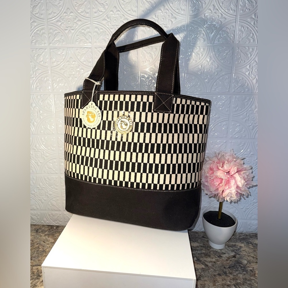 NWT SPARTINA 449 West Bluff Drifter Tote - Picture 3 of 7